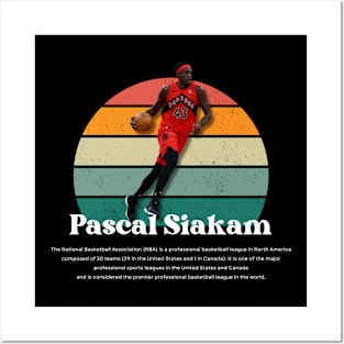 Pascal Siakam Vintage V1 Posters and Art